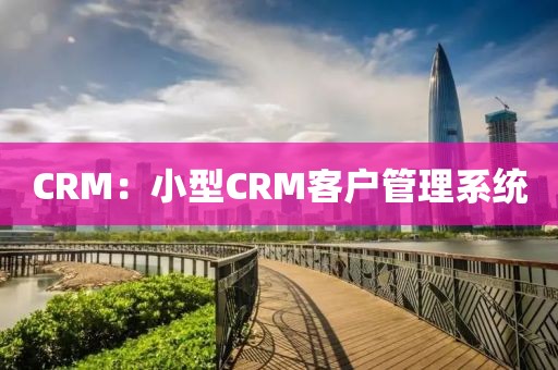 CRM：小型CRM客户管理系统