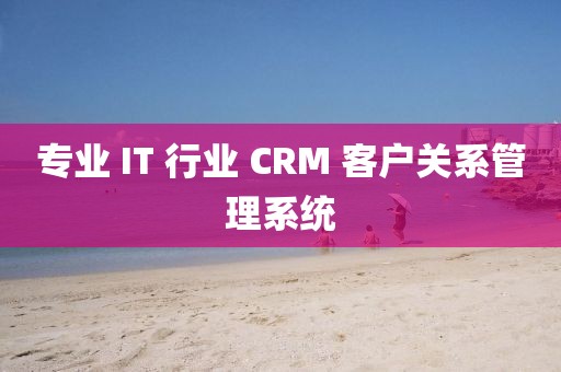 专业IT行业CRM客户关系管理系统