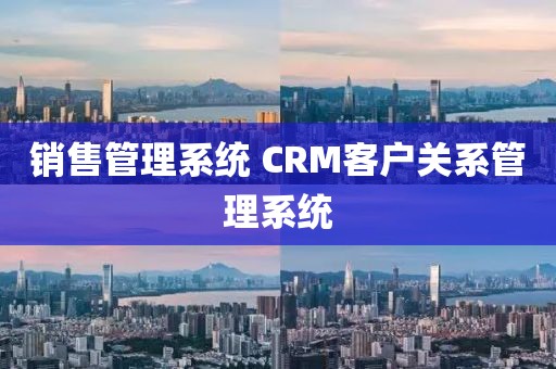 销售管理系统 CRM客户关系管理系统