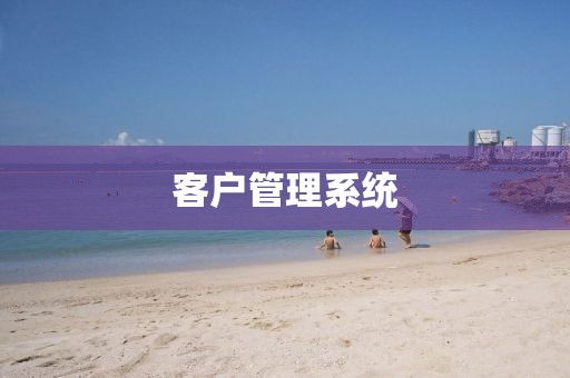 客户管理系统