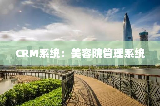 CRM系统：美容院管理系统