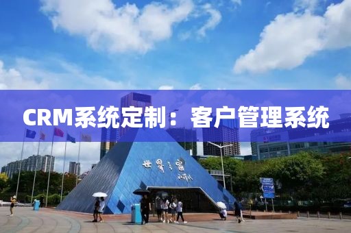 CRM系统定制：客户管理系统