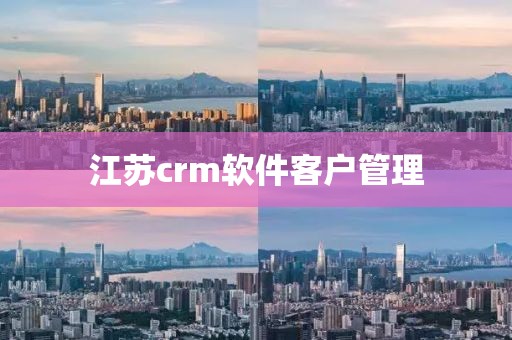 江苏crm软件客户管理