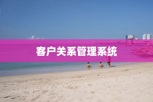 客户关系管理系统