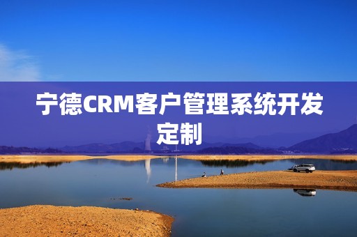 宁德CRM客户管理系统开发定制