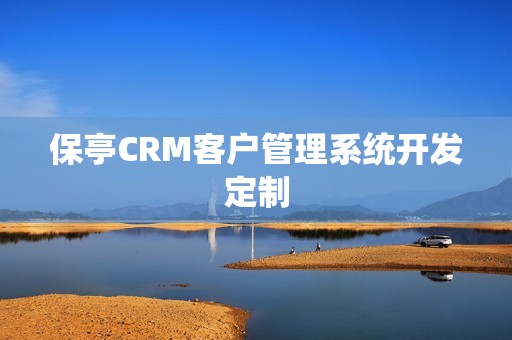 保亭CRM客户管理系统开发定制