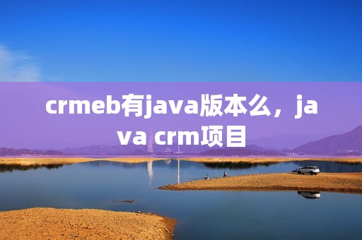 crmeb有java版本么，java crm项目