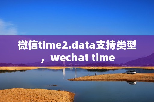 微信time2.data支持类型，wechat time