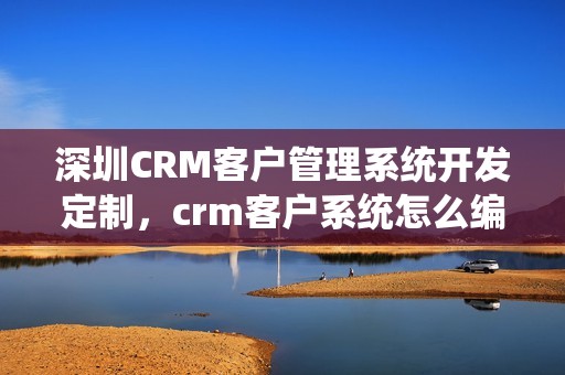 深圳CRM客户管理系统开发定制，crm客户系统怎么编写
