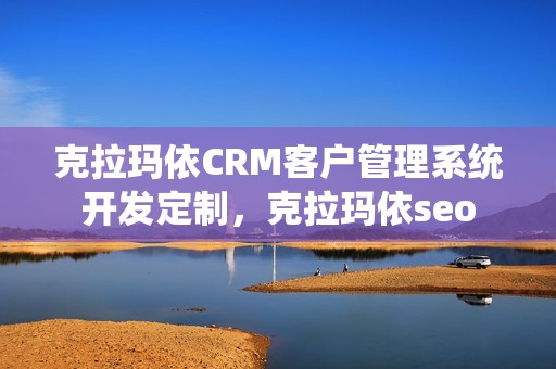 克拉玛依CRM客户管理系统开发定制，克拉玛依seo