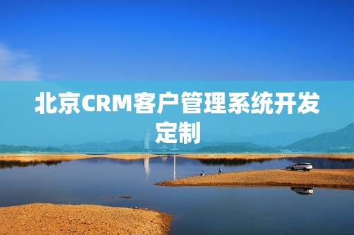 北京CRM客户管理系统开发定制