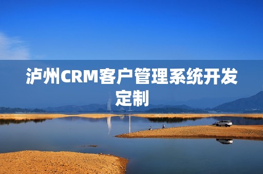 泸州CRM客户管理系统开发定制