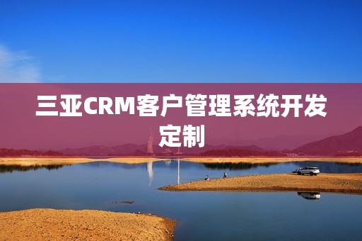三亚CRM客户管理系统开发定制