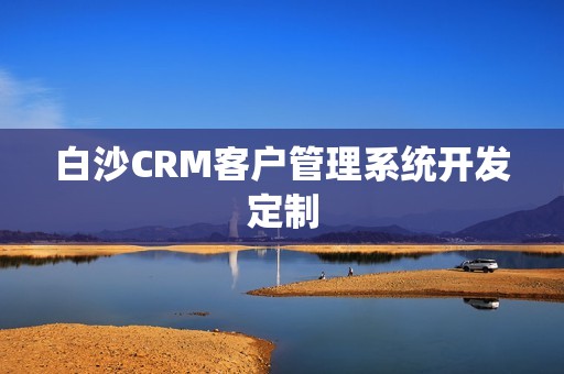 白沙CRM客户管理系统开发定制