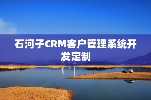 石河子CRM客户管理系统开发定制