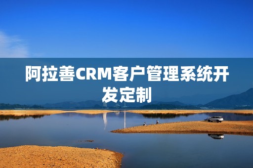阿拉善CRM客户管理系统开发定制
